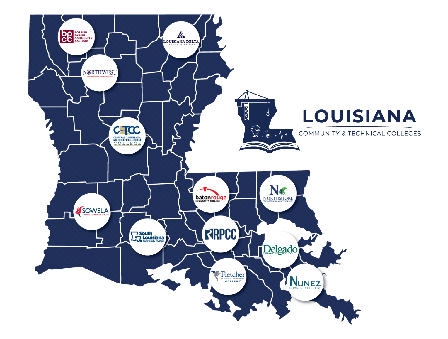 LCTCS Map
