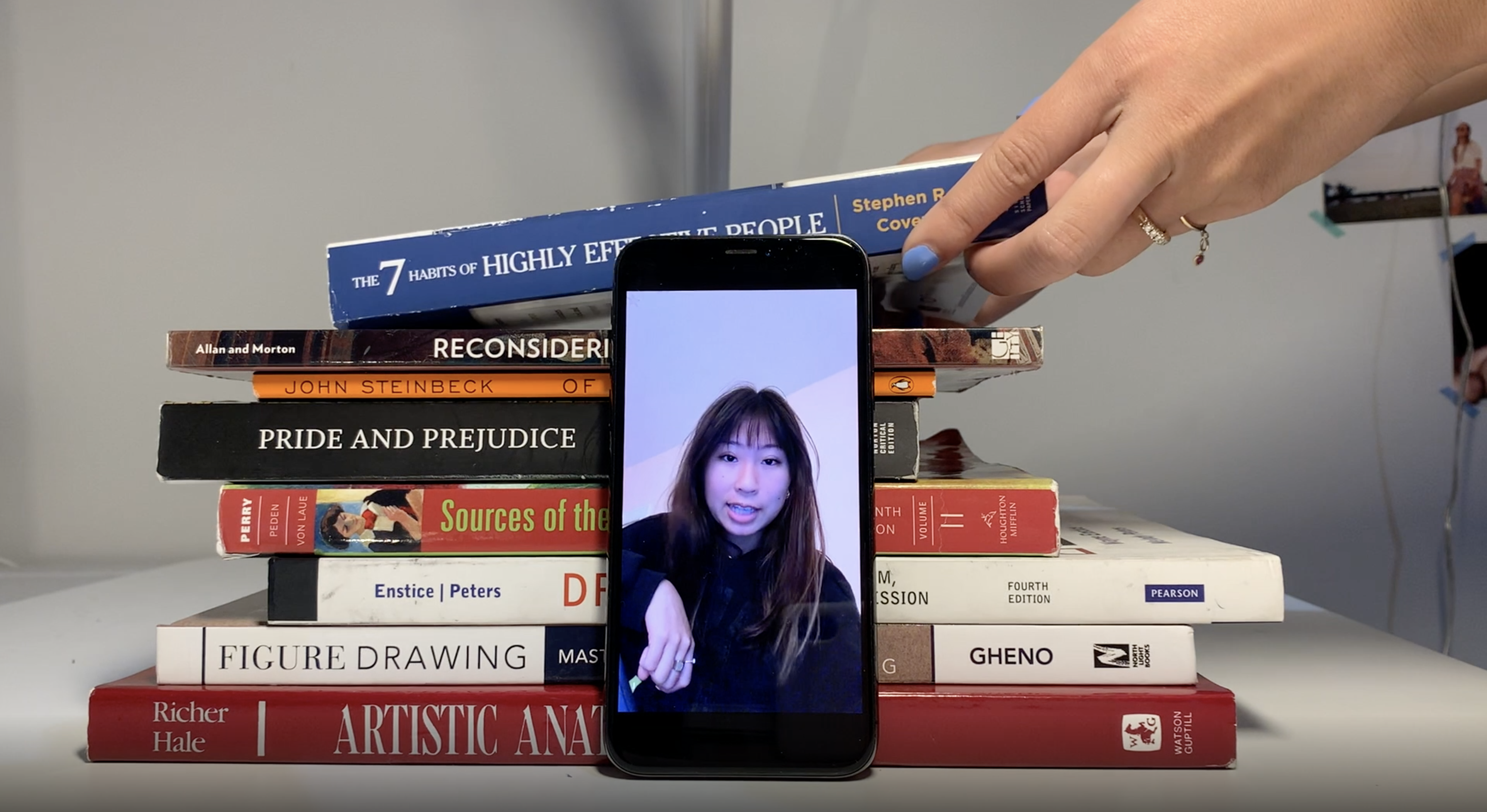 Placing books screenshot