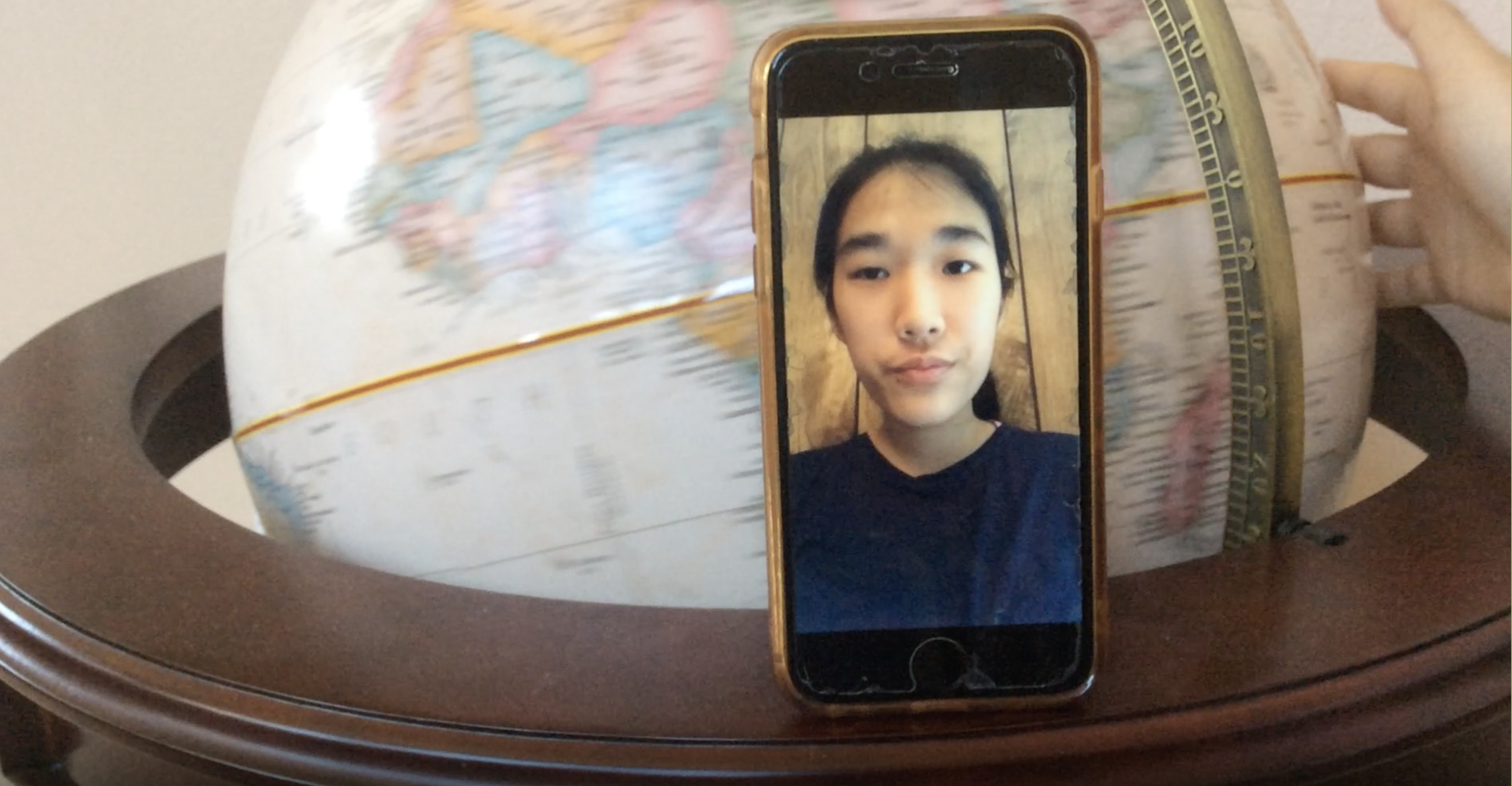 Spinning globe thumbnail