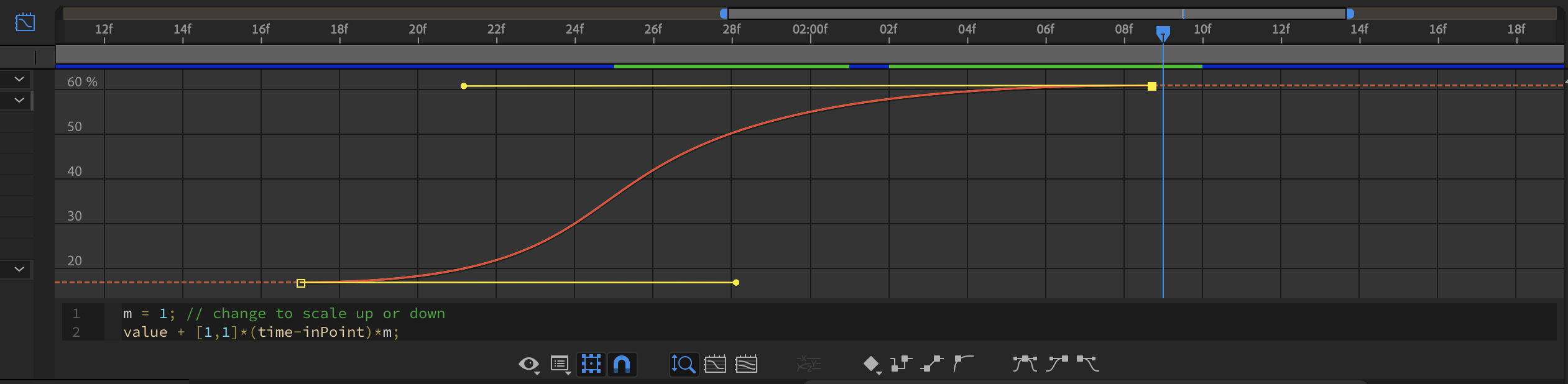 After Effects Graph Editor