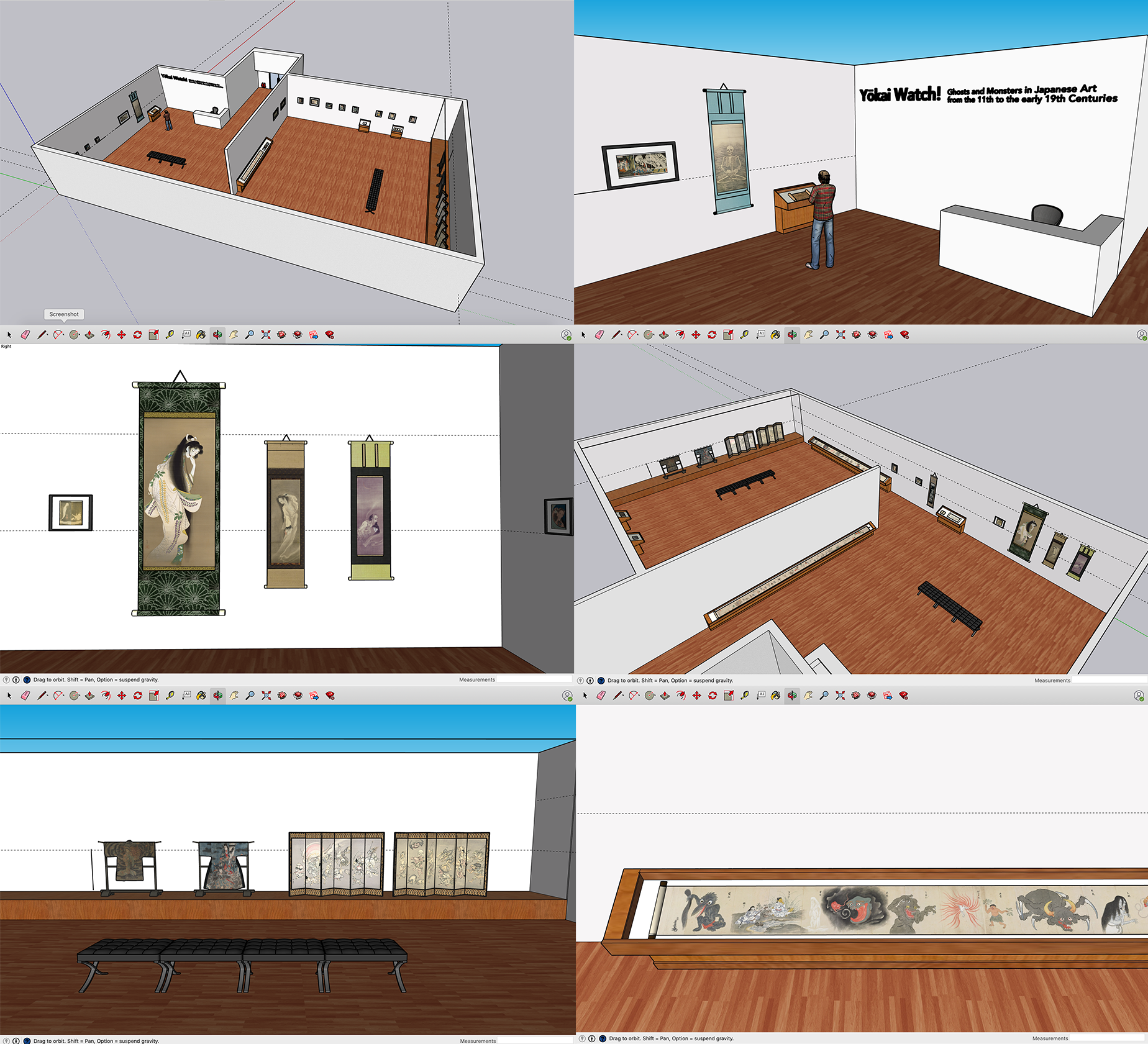 Screenshot of Sketchup Gallery