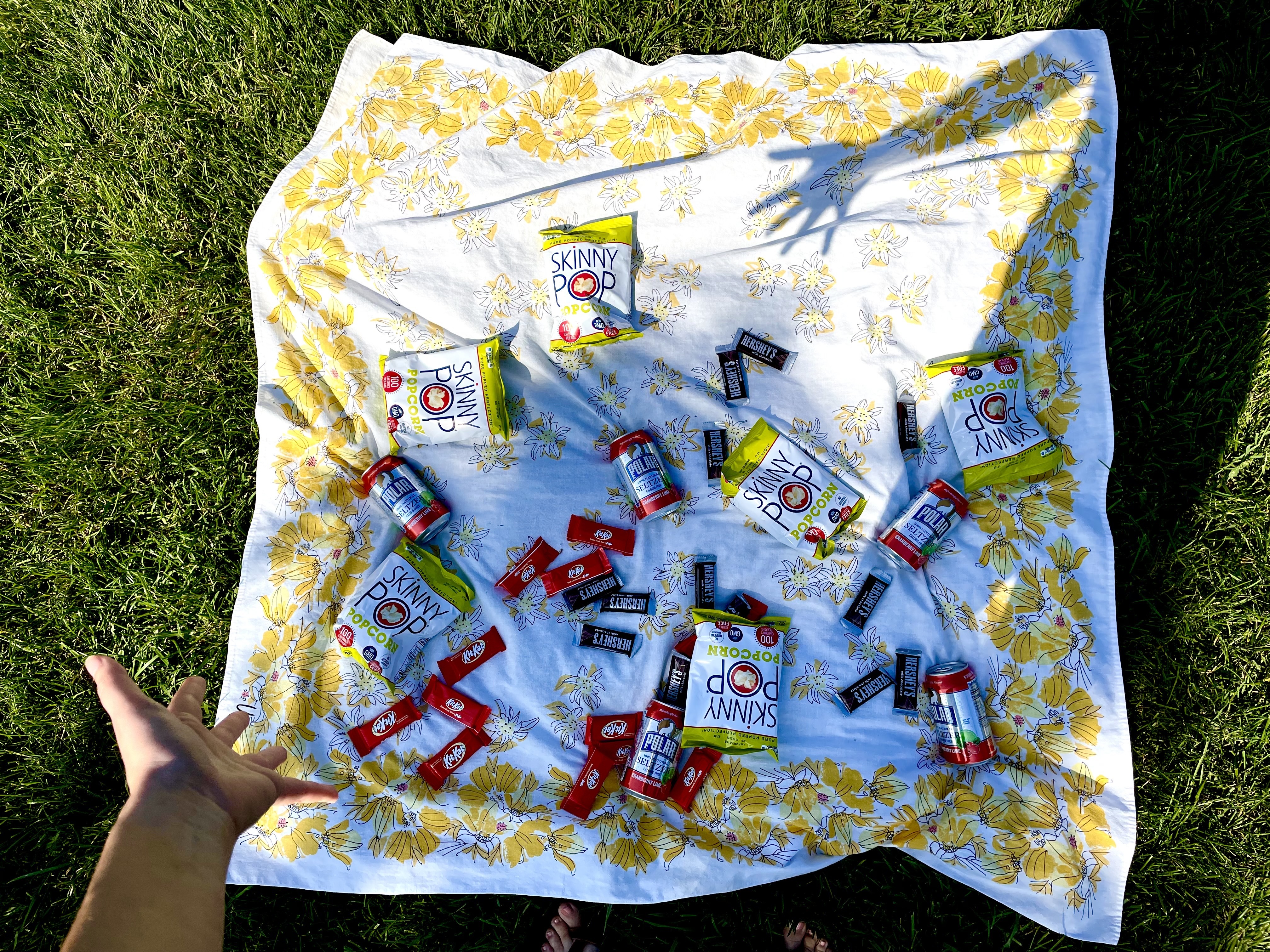 Snacks courtesy Jordan