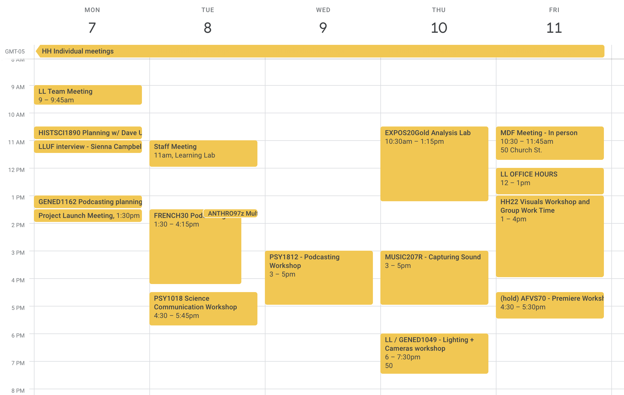 LL schedule 20220207-20220211