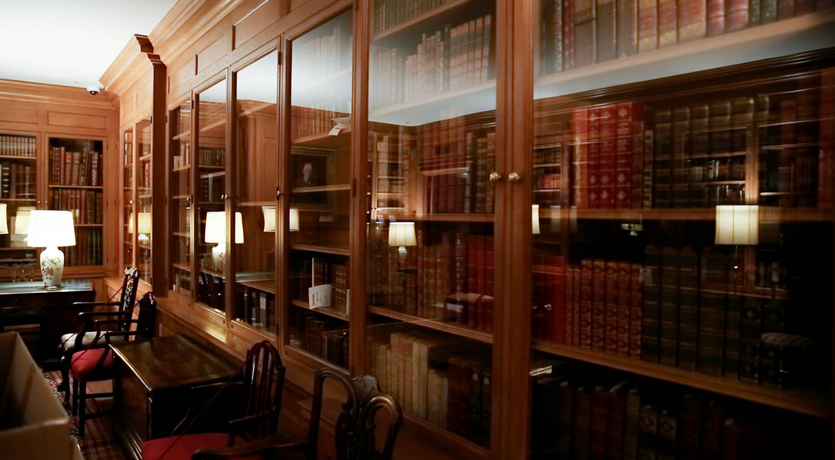 Richardson Room, glass