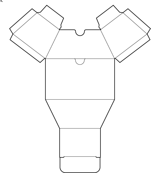 paper-lab trapeziod to fit LL cards