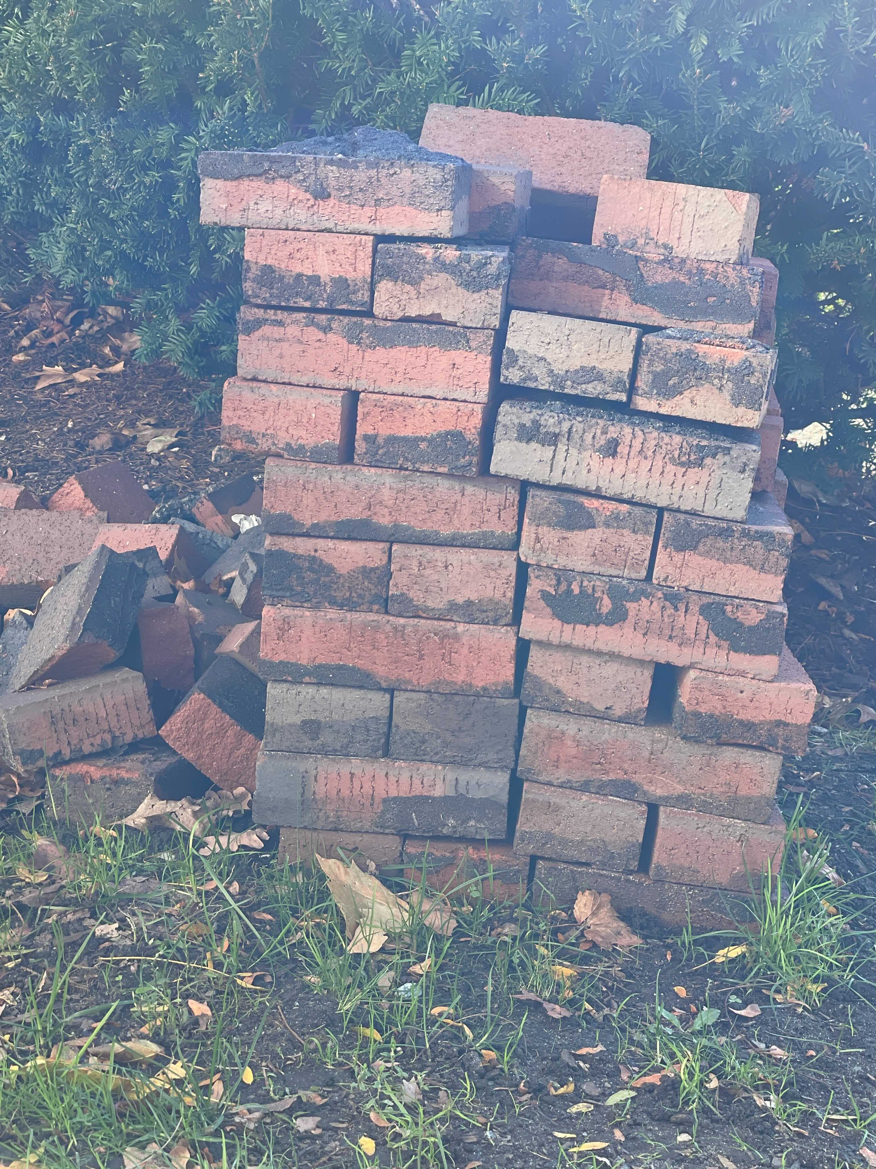 pile of bricks