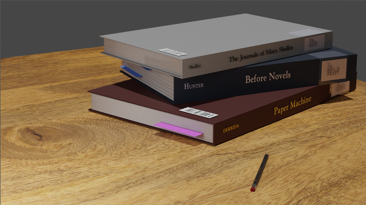 3D books