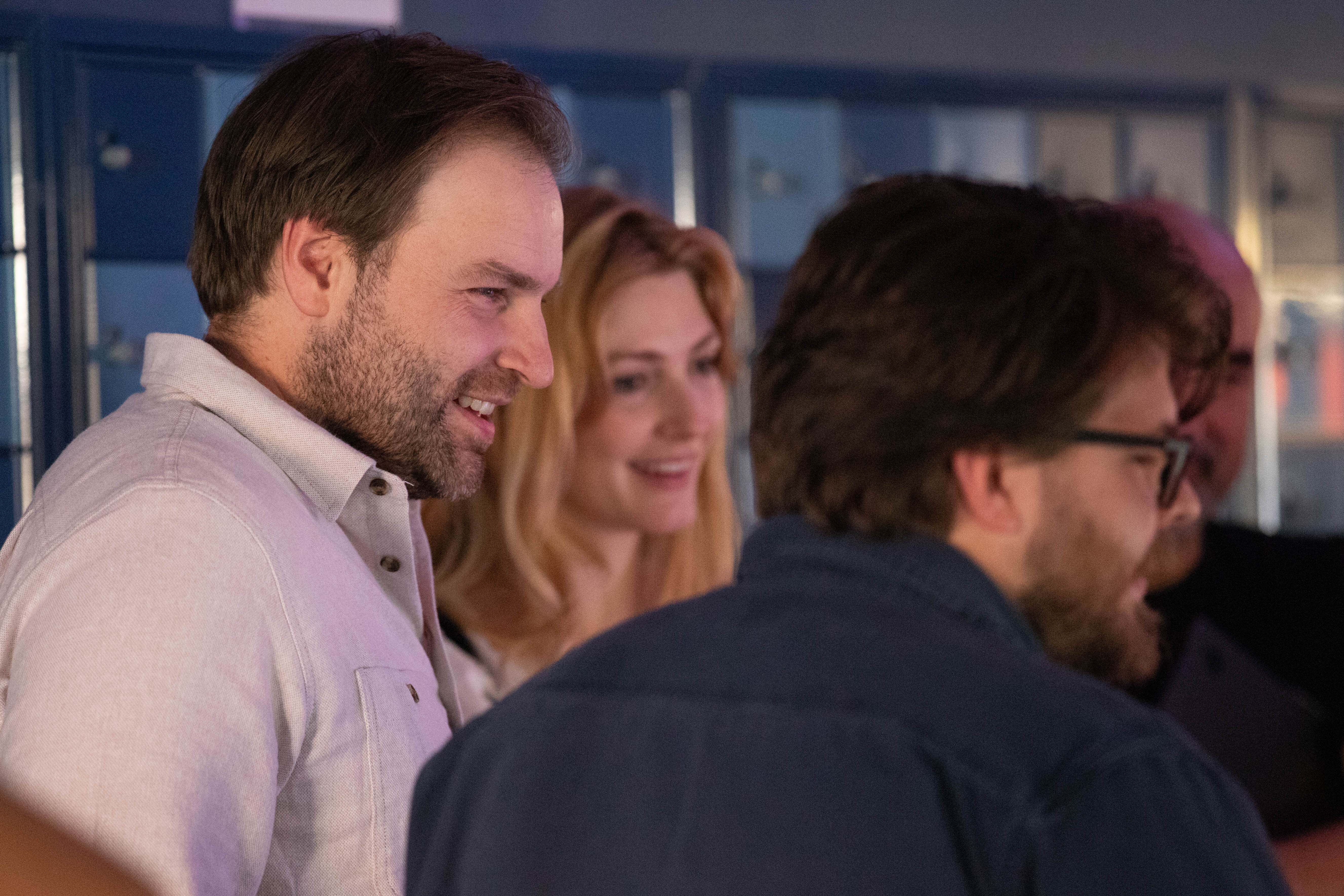 an administrative staff member of Adams House discussing AI applications to his work